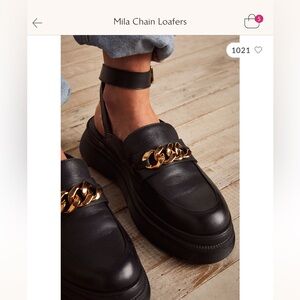 Mila Chain Loafers Free People